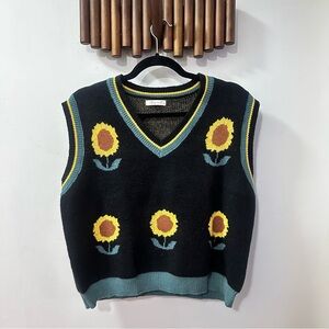 NWOT Sunflower Sweater Vest